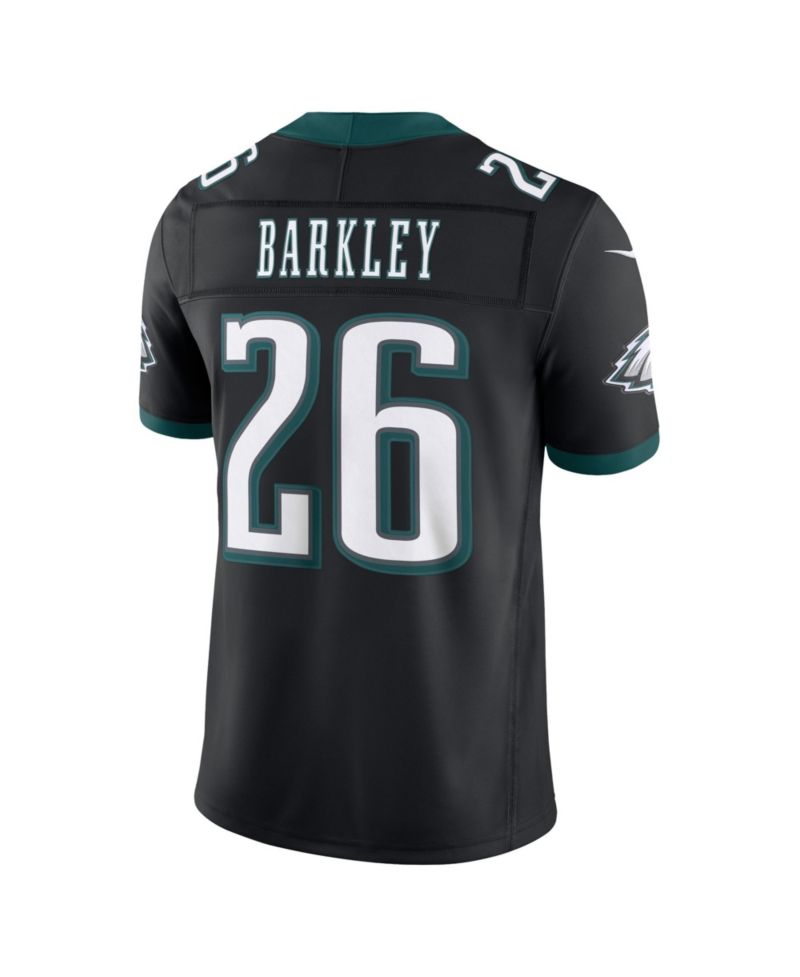 Men's Saquon Barkley Black Philadelphia Eagles Alternate Vapor F.U.S.E. Stitched Limited Jersey