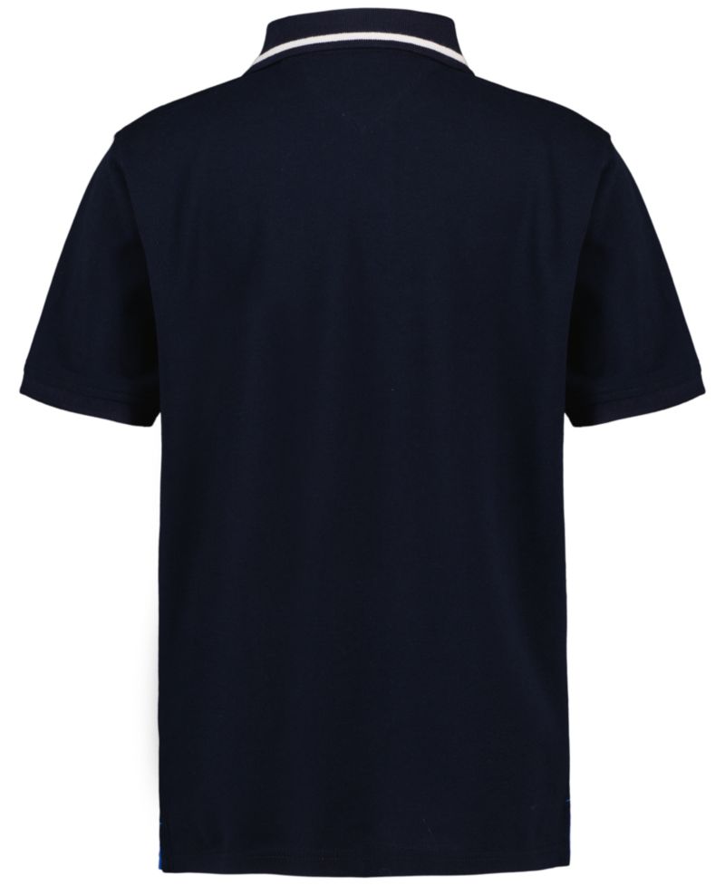 Boys' 2T-7 Genius Pieced Color-Block Polo Shirt