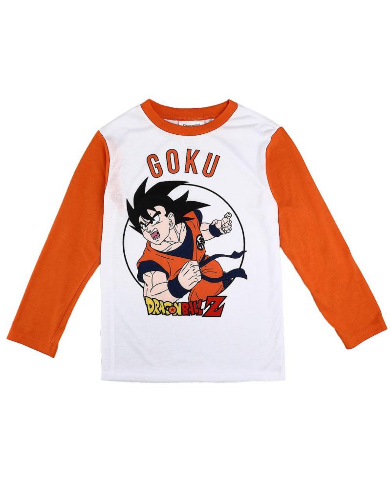 Little Boys Dragonball Z Anime Cartoon Goku Character Youth Pajama Set