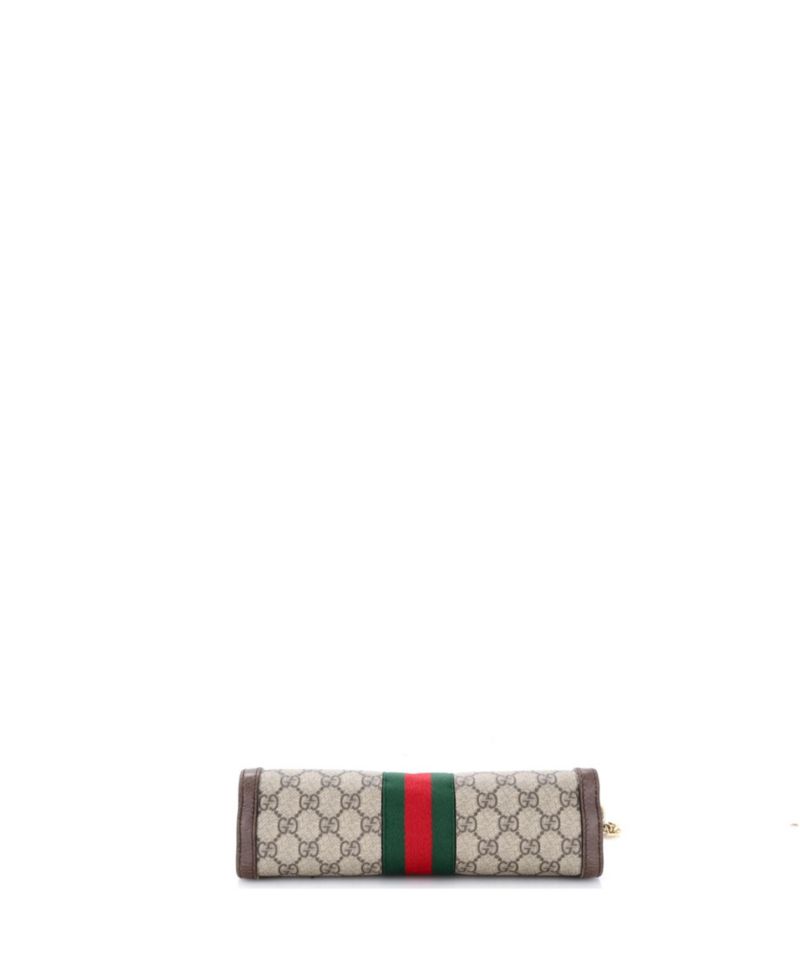 Small Ophidia Chain Shoulder Bag GG Coated Canvas