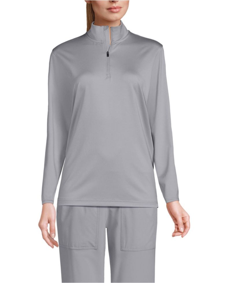 Men's School Uniform Unisex Rapid Dry Quarter Zip Pullover