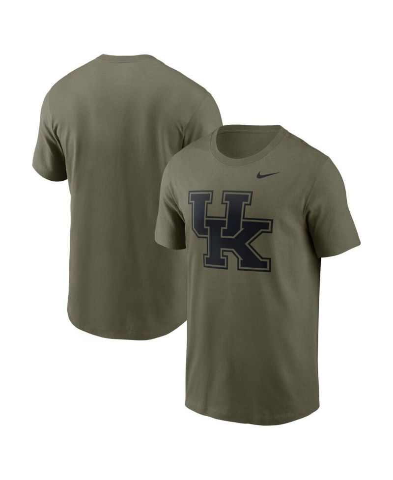 Men's Olive Kentucky Wildcats Primetime Logo Performance T-Shirt