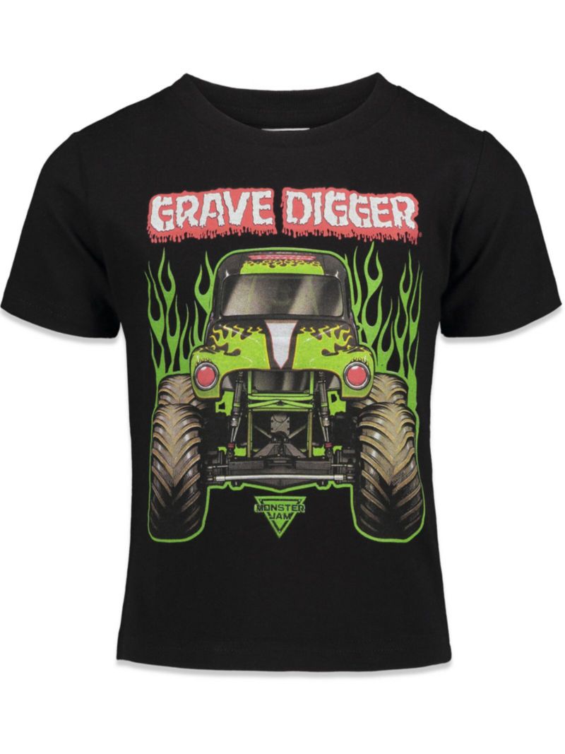 Trucks Boys 3 Pack Graphic T-Shirts Toddler| Child