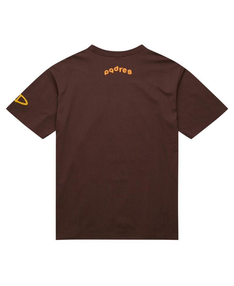 Men's Tony Gwynn Brown San Diego Padres Cooperstown Collection Heavyweight Premium Player vintage-like Logo T-Shirt