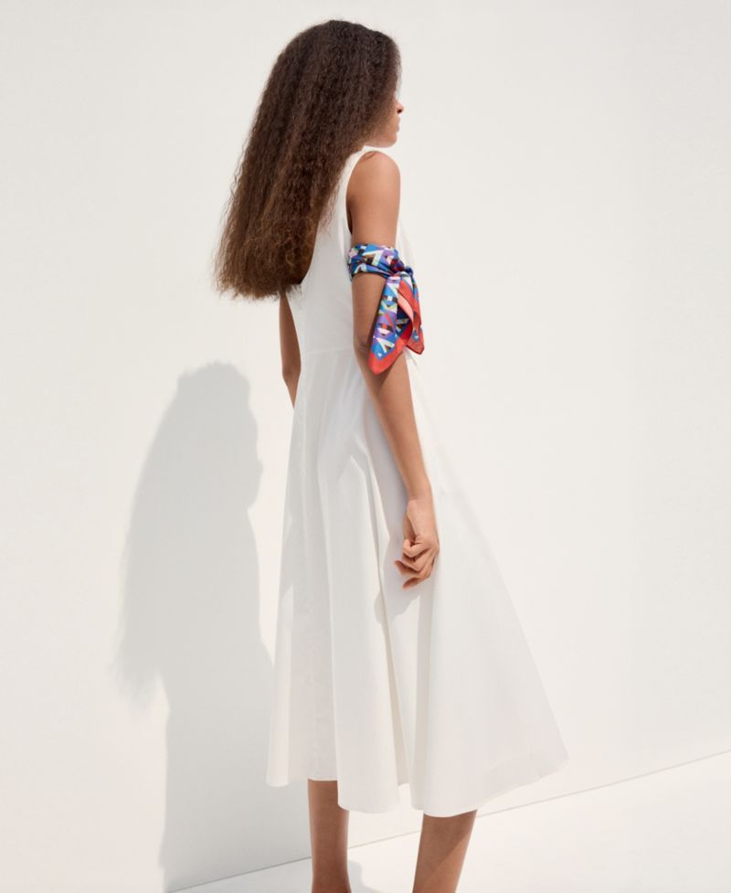 Women's Boat-Neck Ruched Dress
