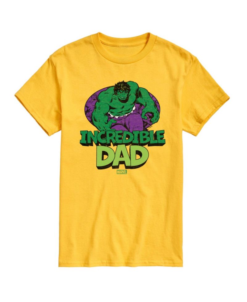Men's The Hulk Incredible Dad Short-Sleeve Graphic T-Shirt