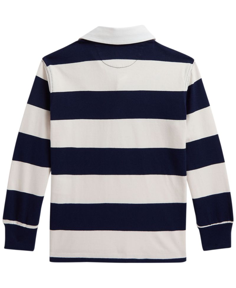 Boys' 2T-7 Iconic Long-Sleeve Rugby Shirt