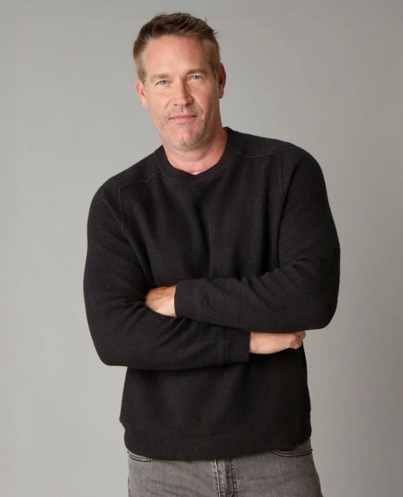 Men's Itch-Free Merino Wool Crewneck Sweater with Lining