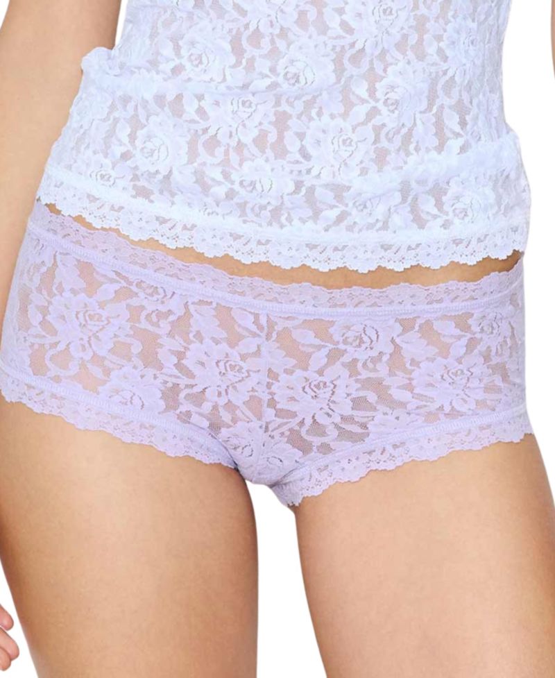 Signature Lace Floral Boyshort