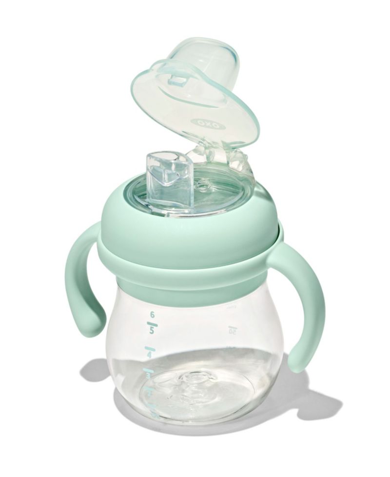 Tot Transitions Soft Spout 6 Oz Sippy Cup with Removable Handles