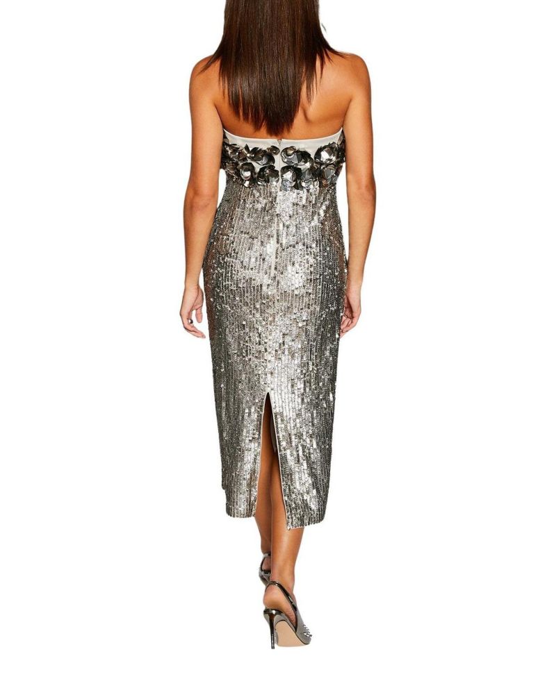 Women's Runway Column Midi Dress