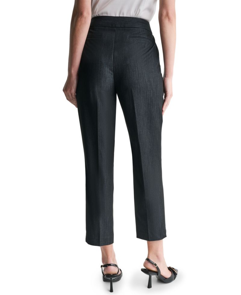 Women's High-Rise Wide-Leg Full-Length Pants