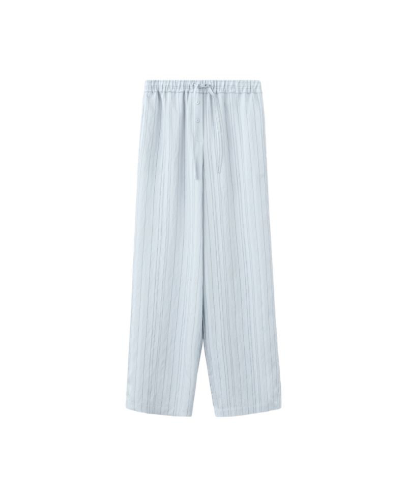 Women's Wide-Leg Striped Pants