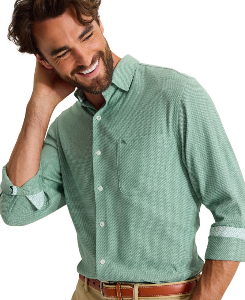 Men's Solid Woven Shirt