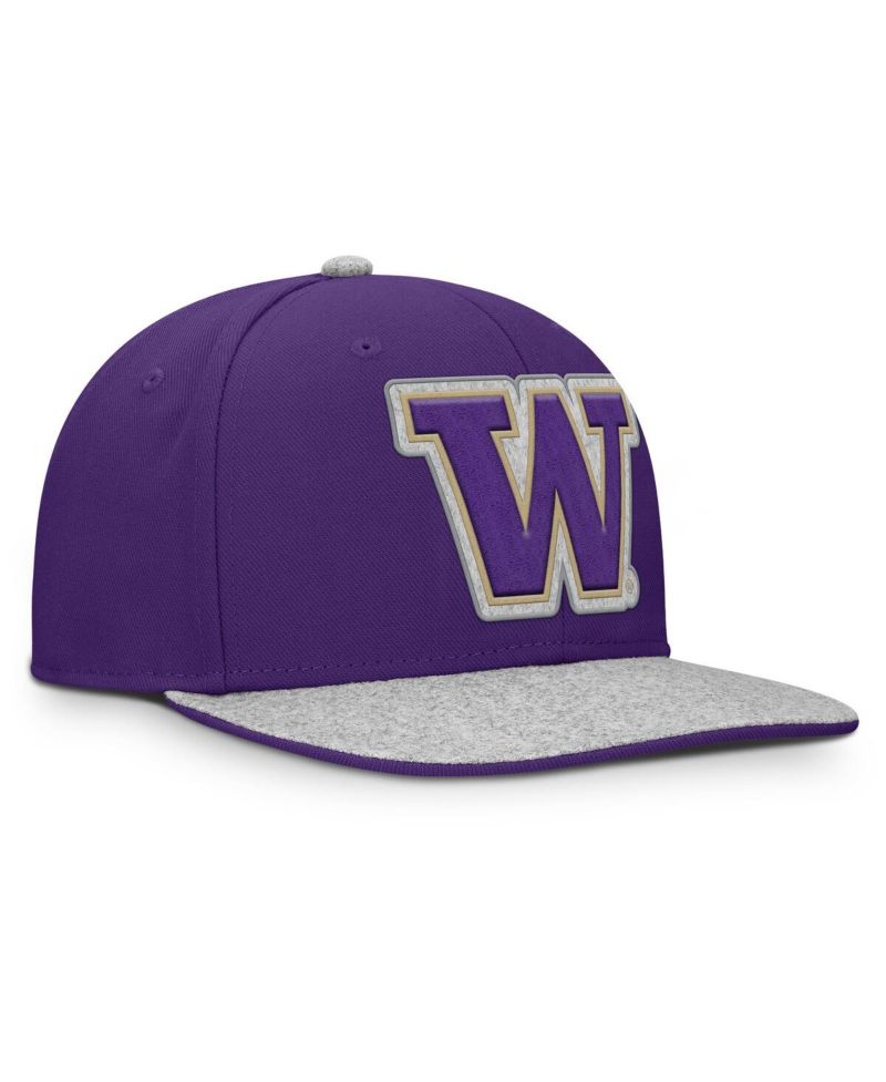 Men's Purple Washington Huskies Loden Snapback Hat
