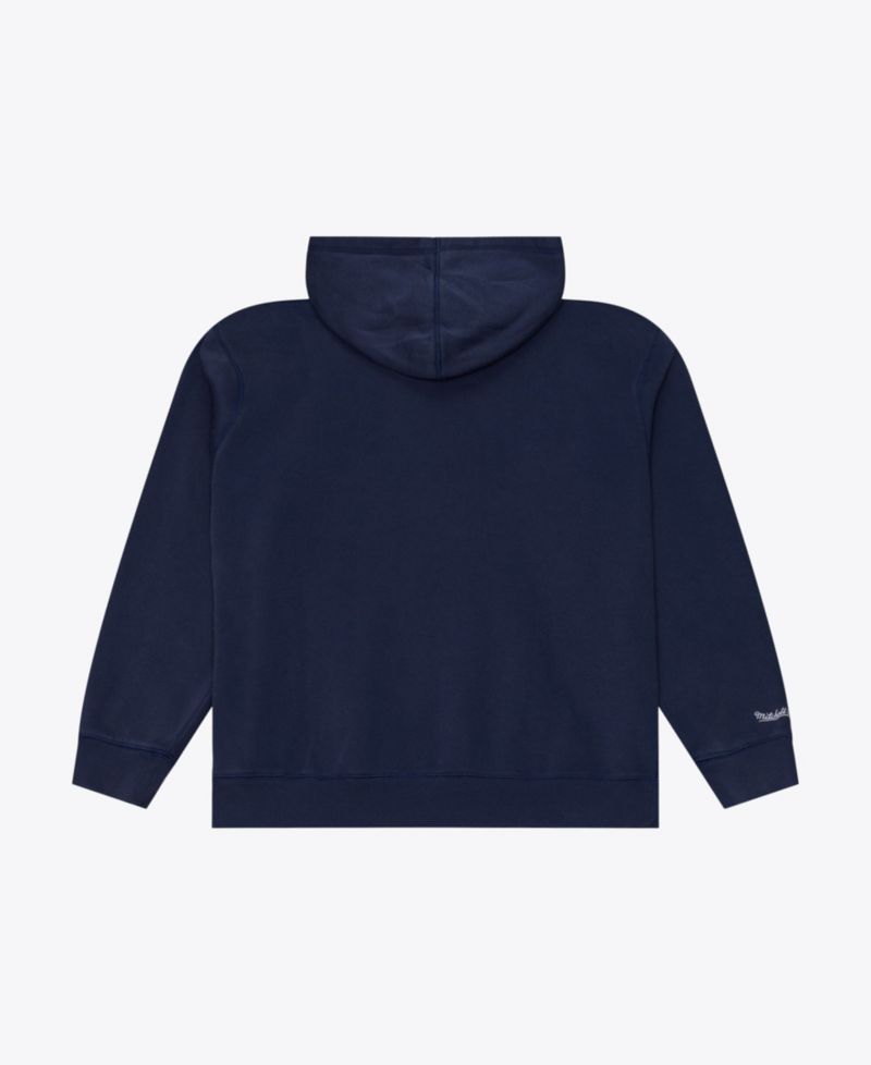 Men's Navy New York Yankees Core Essentials Fleece Hoodie