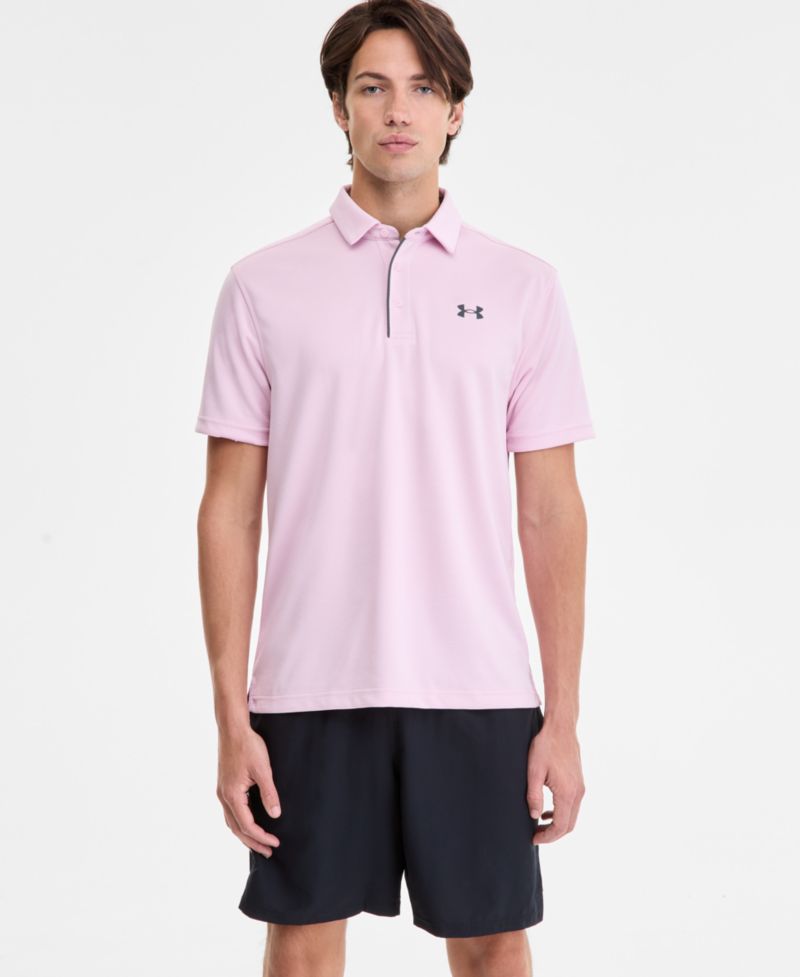 Tech Polo Shirt, Woven Shorts & Sneakers