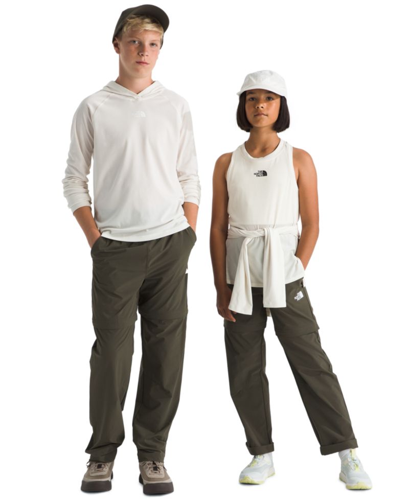 Boys' and Girls' 6-16 Lightweight Convertible Hike Pants