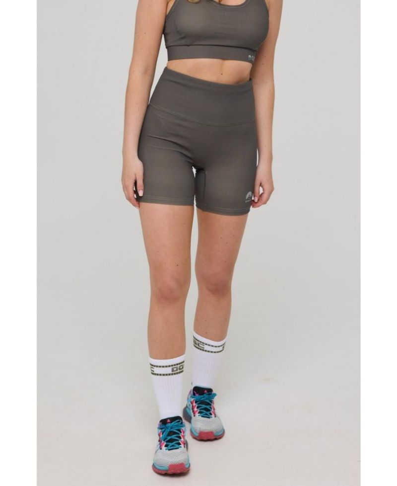 Women's Infinite High Waisted Shorts - Khaki