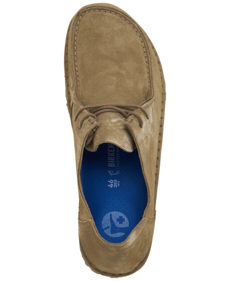 Men's Utti Lace Suede Leather Casual Sneakers from Finish Line