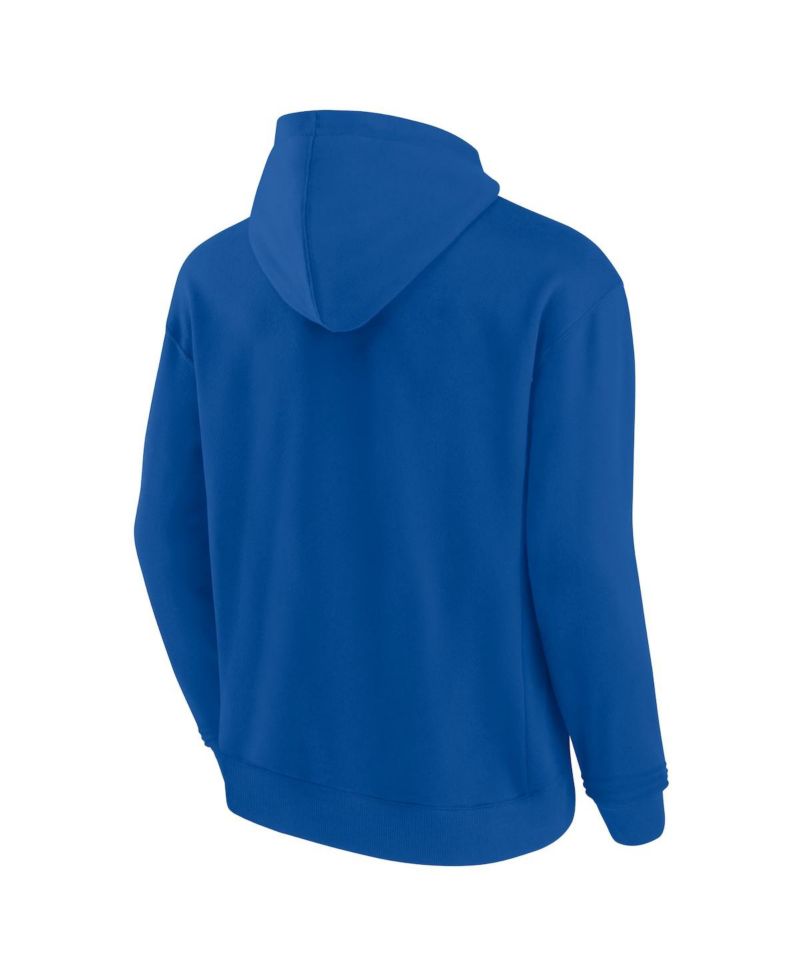Men's and Women's Royal Kansas City Royals Super Soft Fleece Pullover Hoodie