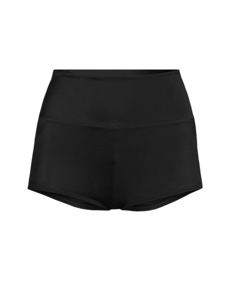 Plus Size Tugless High Waisted Swim Boy Shorts
