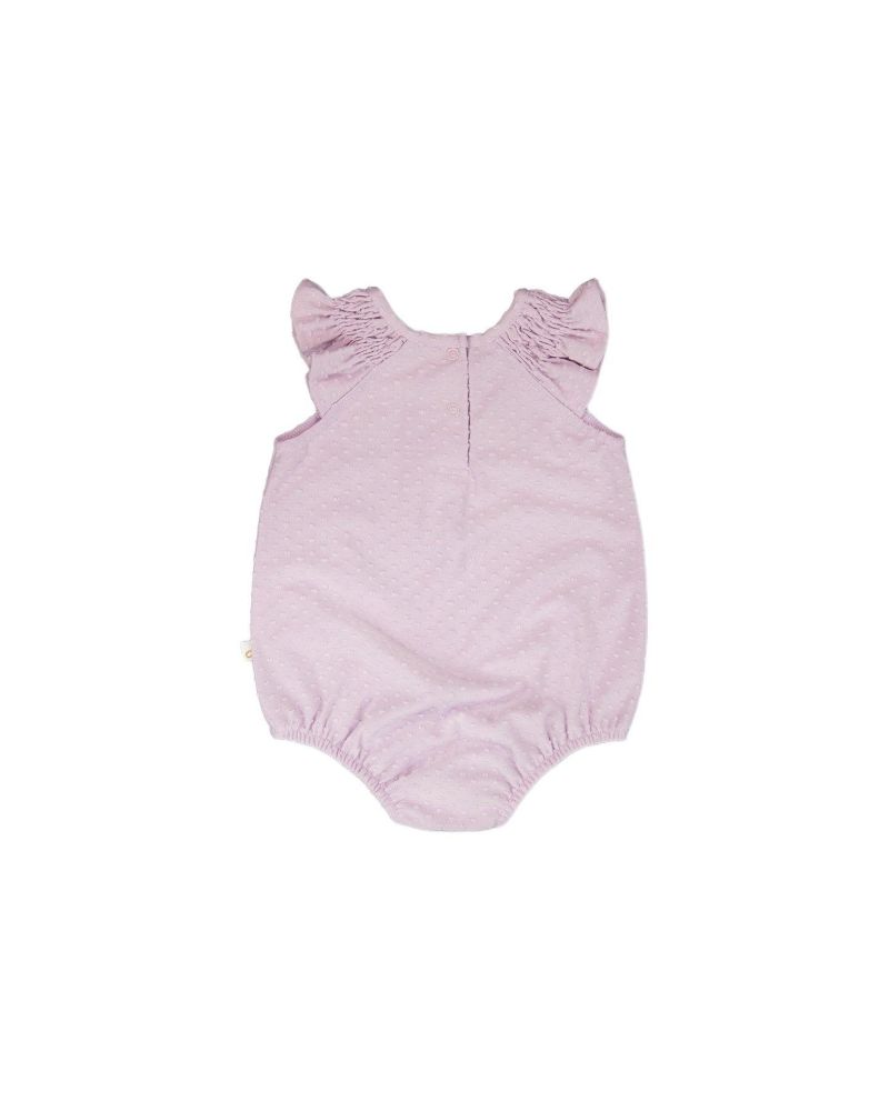 Baby Girls Jersey Romper Lavender