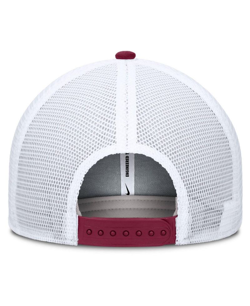 Men's Garnet/White Florida State Seminoles Rise Primetime Performance Trucker Adjustable Hat