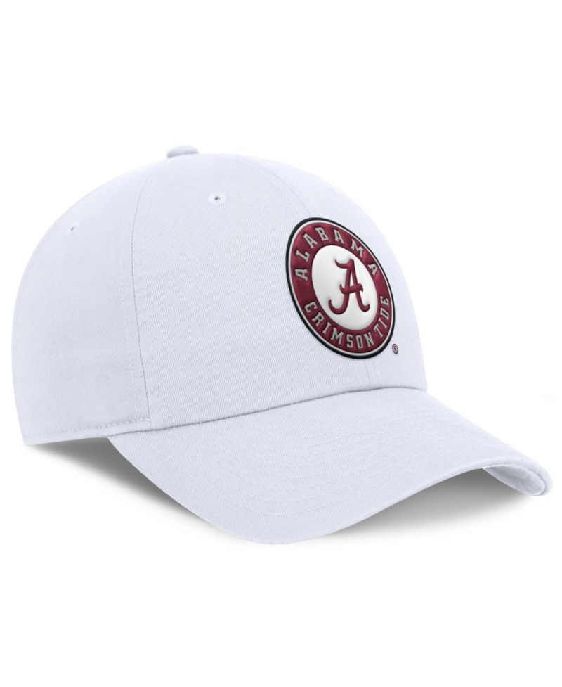 Men's White Alabama Crimson Tide Club Dri-FIT Adjustable Hat