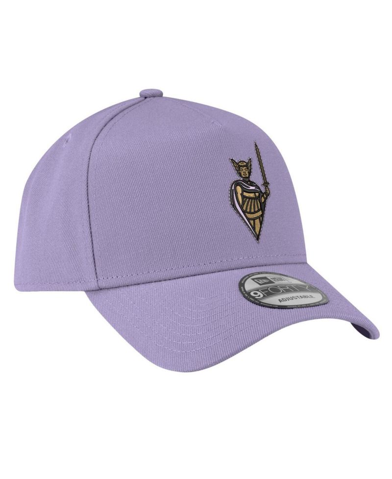 Men's Violet Golden State Valkyries Core Logo A-Frame 9FORTY Adjustable Hat