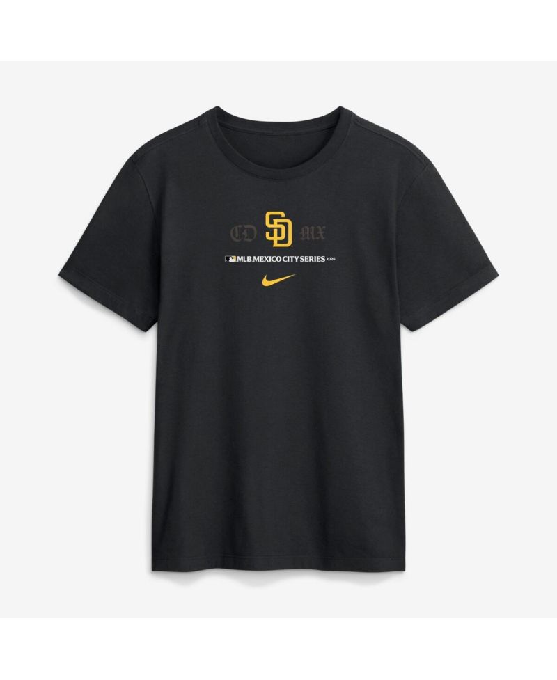 Men's Black San Diego Padres MLB World Tour: Mexico City Series Graphic T-Shirt