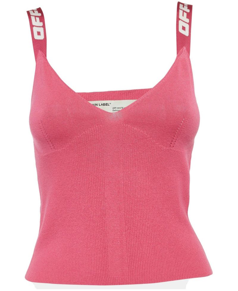 Women's Stretch Knit Logo Band Tank Top