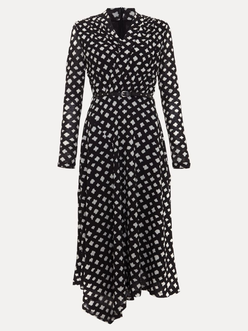 Women's Caitlin Asymmetric Wrap Midi Dress