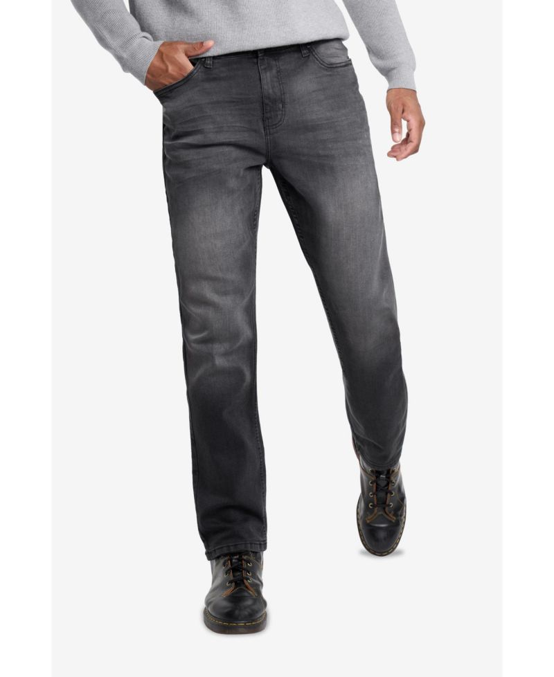 Men's Pieced Pockets Slim Fit Jeans