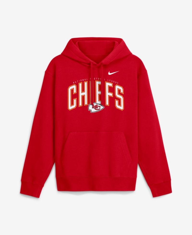 Men's Kansas City Chiefs Expect Victory Club Fleece Pullover Hoodie