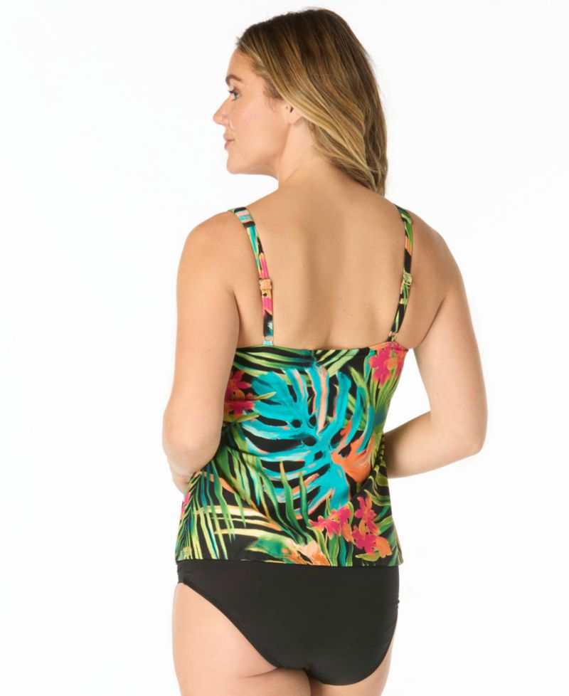 Women's Pull-On Scoop Neck Ultra Fit Tankini Top