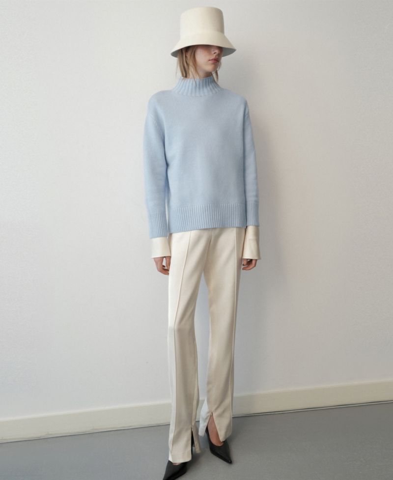 Women's Selection Wool-Blend Turtleneck Sweater