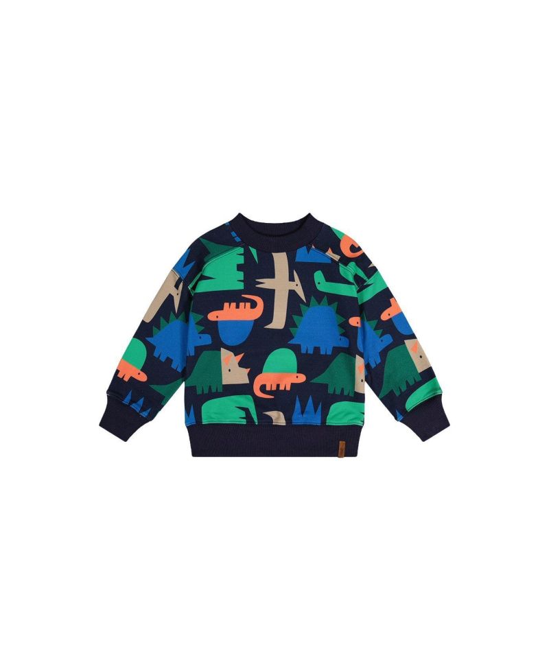 Big Boys (6-12) Fleece Sweatshirt Dinosaur Print