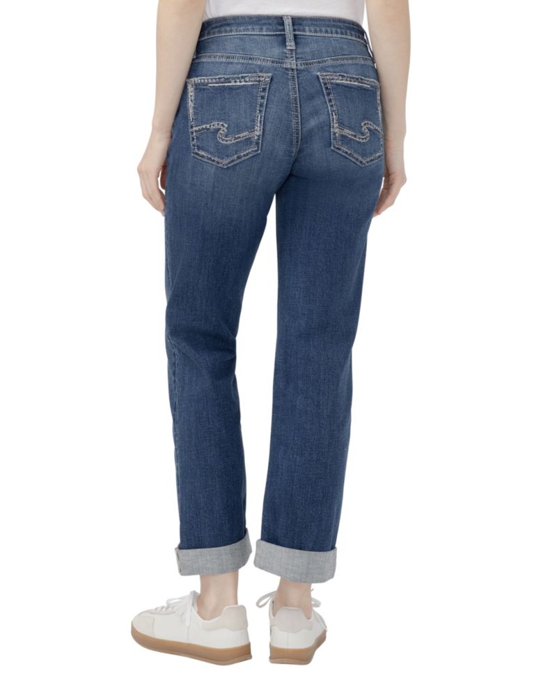 Women's Chelsea Straight Low-Rise Jeans
