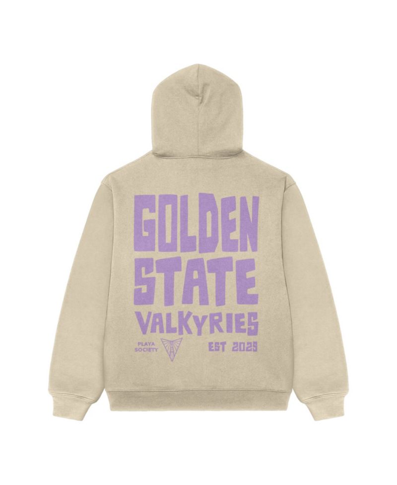 Men's and Women's Oatmeal Golden State Valkyries Established Hoodie