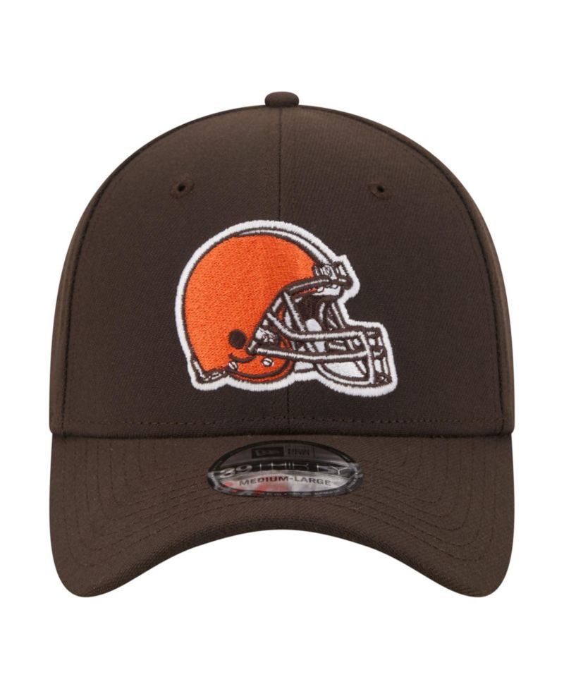 Men's Brown Cleveland Browns Core Team 39THIRTY Flex Hat