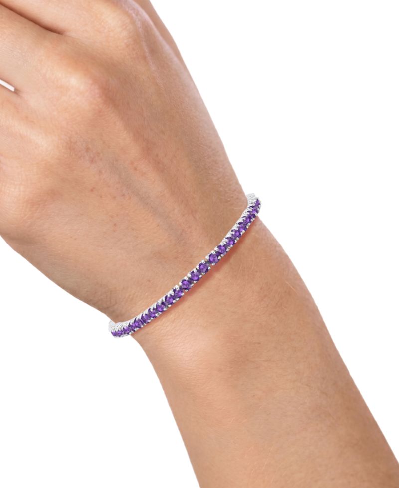 White Topaz Tennis Bracelet (12-1/2 ct. t.w.) in Sterling Silver