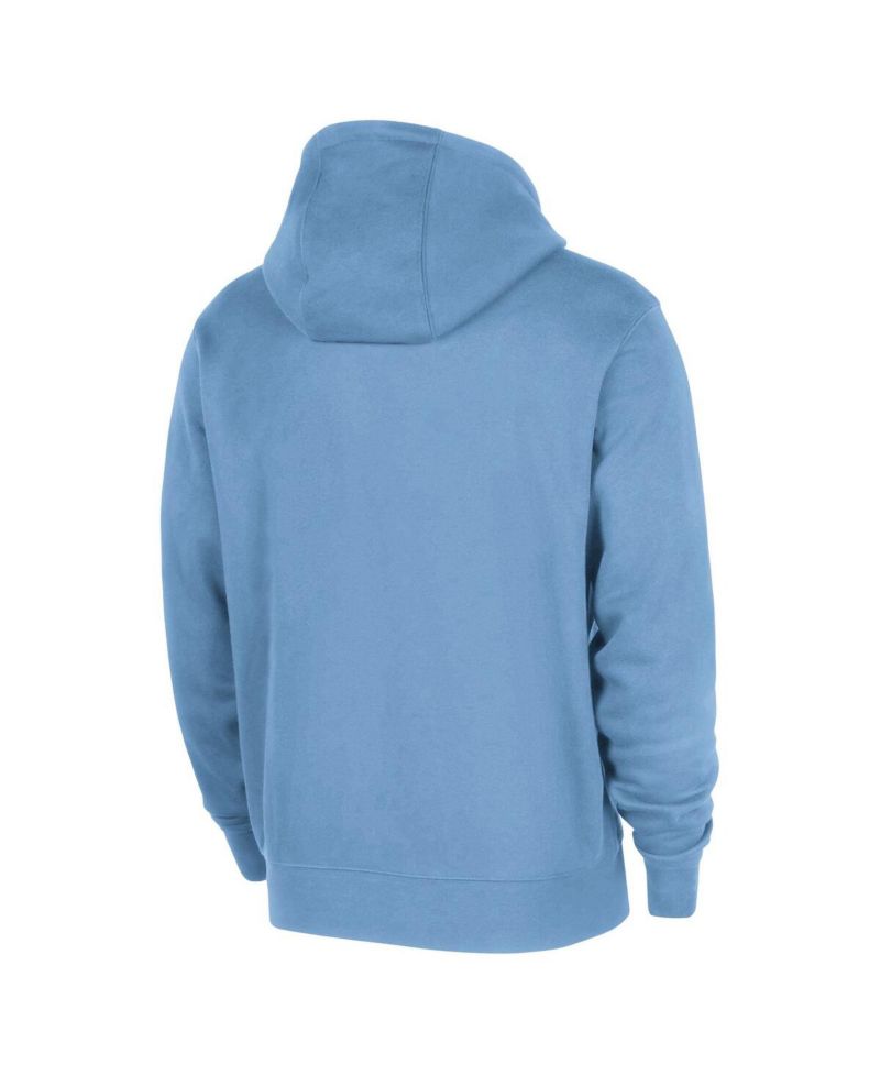 Men's Light Blue Memphis Grizzlies 2025/26 Authentic Practice Club Pullover Hoodie