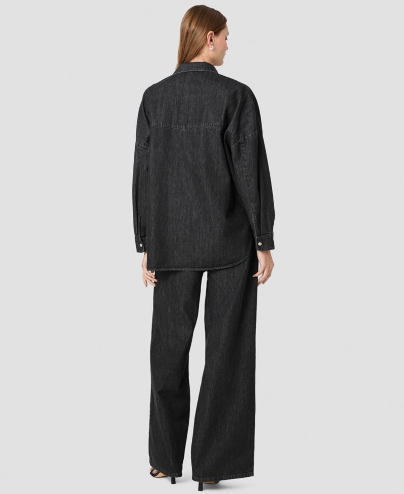 Women's Elton Denim Button-Down Long-Sleeve Shirt
