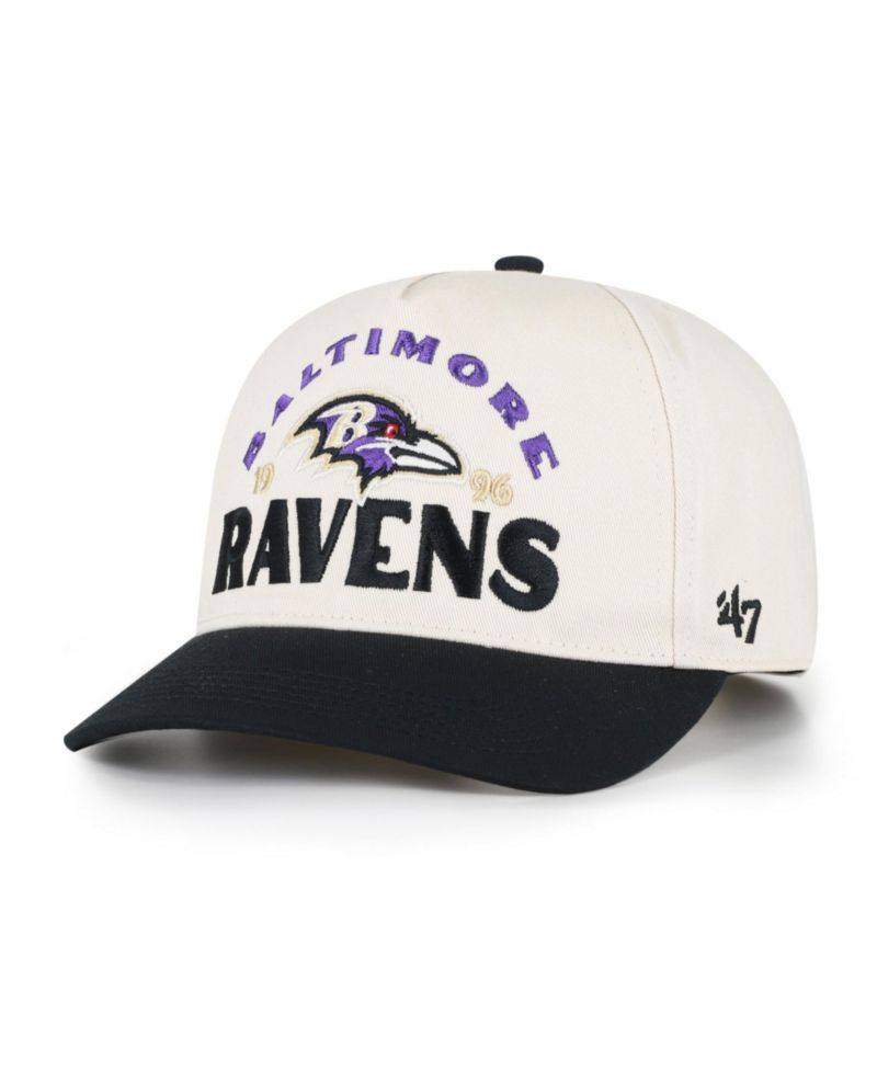 Men's '47 Natural Baltimore Ravens Arcitext Hitch Adjustable Hat