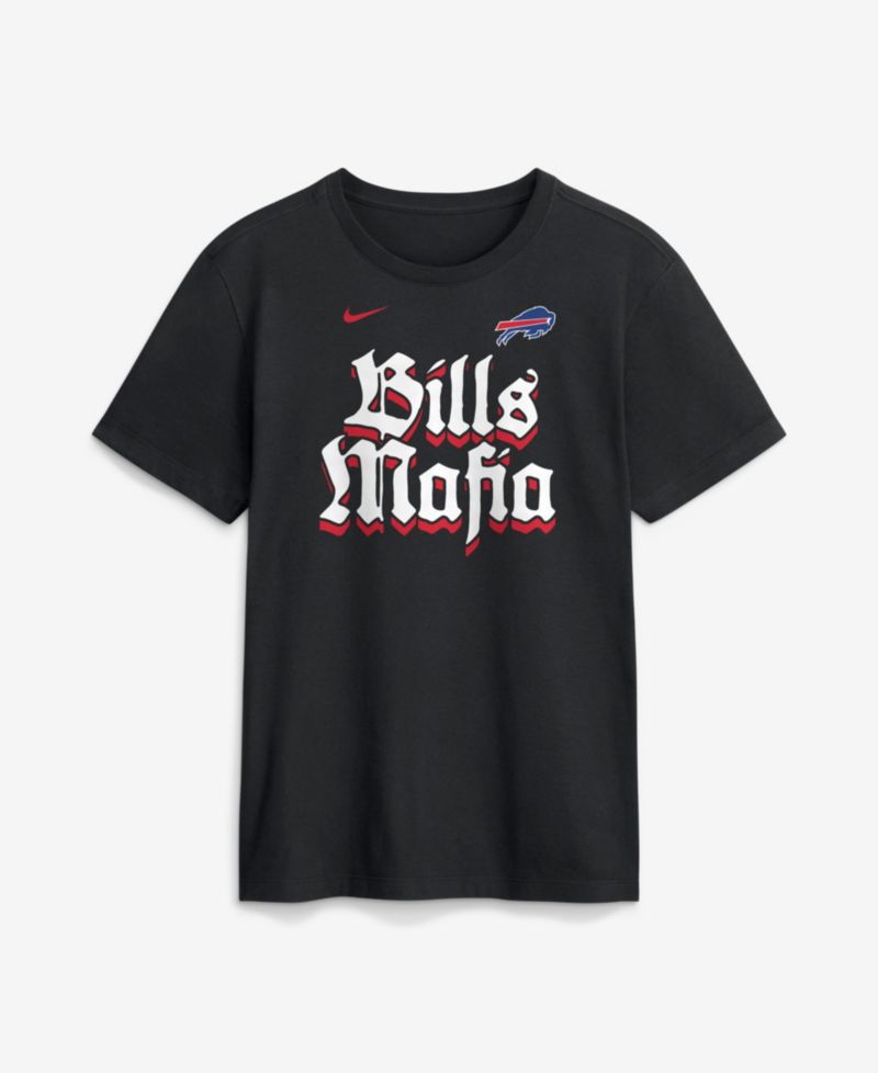 Men's Black Buffalo Bills Mafia Logo Club T-Shirt