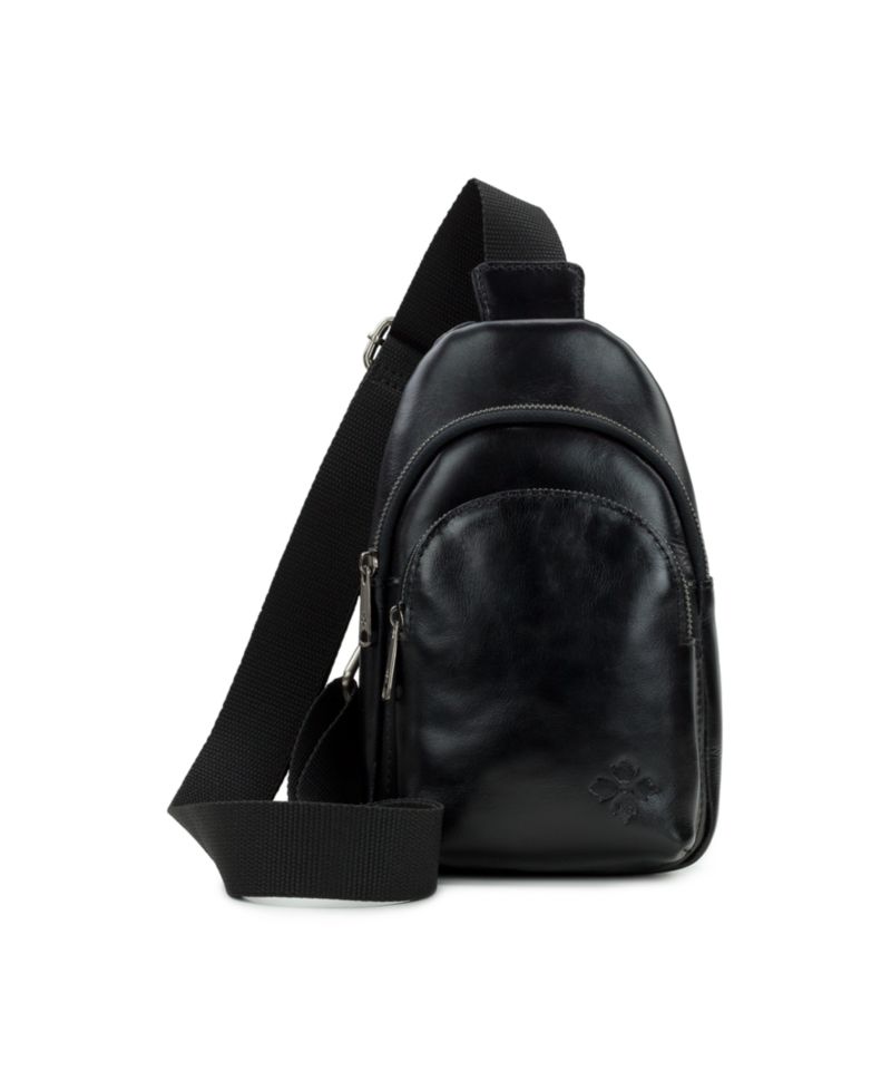 Louetta Small Leather Sling Bag