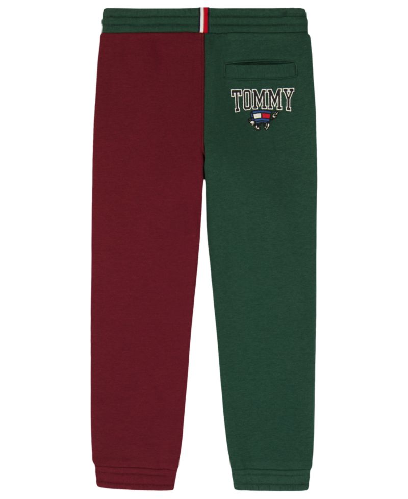 Boys' 2T-7 Mascot Block Color-Block Drawstring Joggers