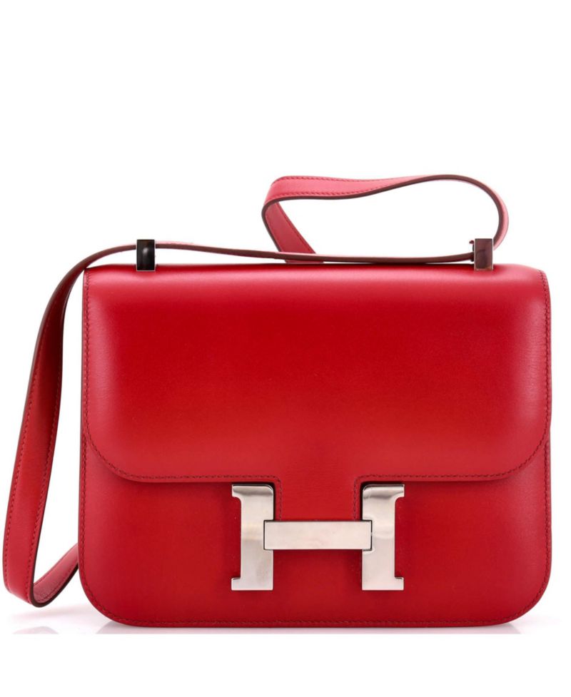 Pre-Owned Hermes 24 Constance NM Bag Box Calf