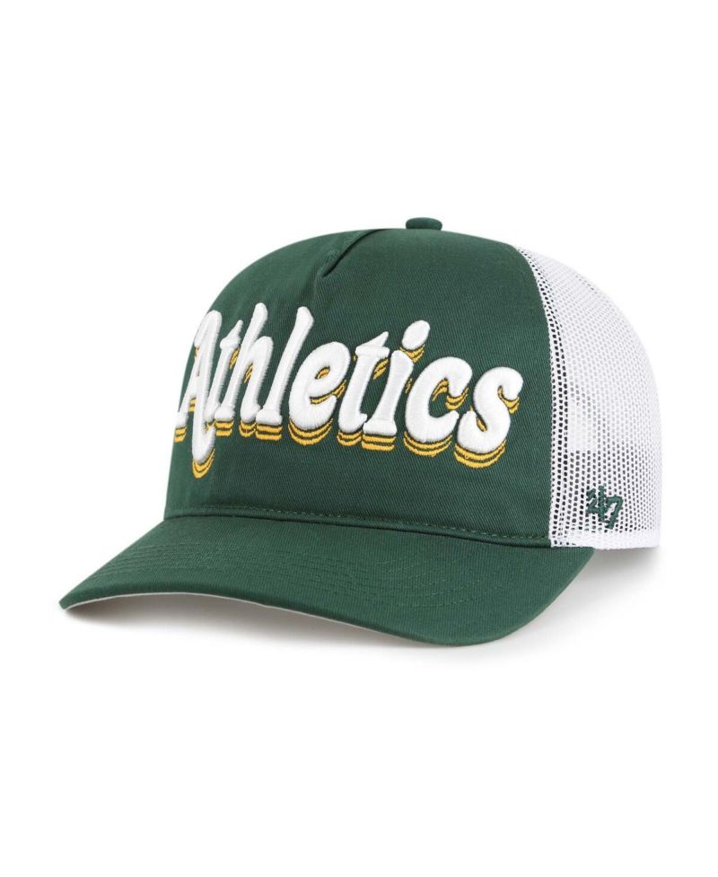 Women's Green Oakland Athletics Biloxi Hitch Adjustable Hat